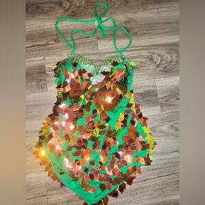 Sparkling Green and Gold Adult Costume